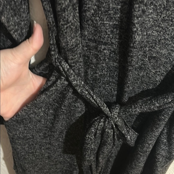 A New Day Black Long Sleeve Scoop Neck Dress - Picture 3 of 3